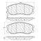 Centric Parts CTEK Brake Pads, 102.12640 102.12640 - alternate 2